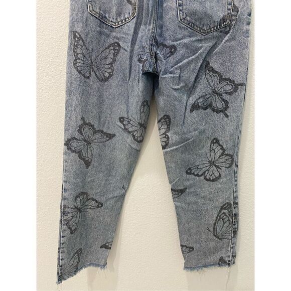 Pacsun Buttlerfly High Rise Straight Jeans Size 25 - Picture 7 of 13